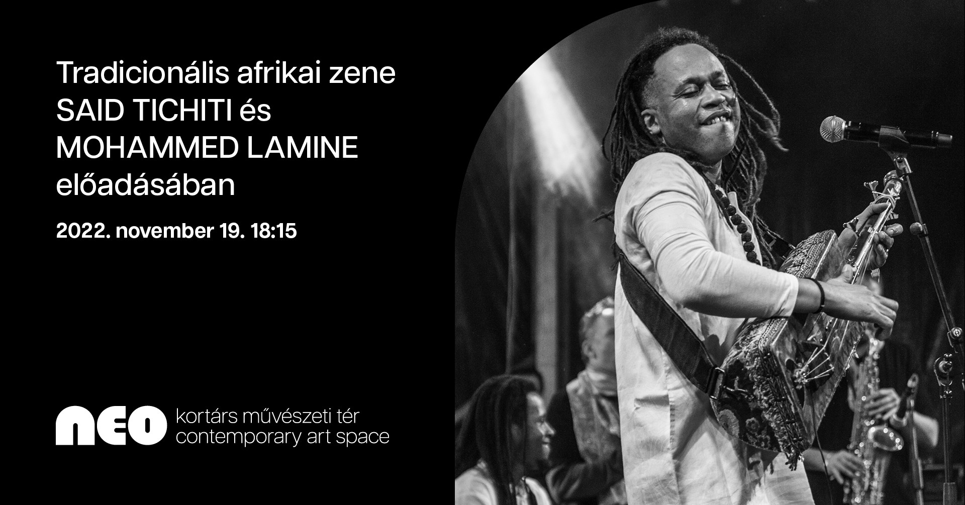 Tradicionális afrikai zene Said Tichiti és Mohammed Lamine előadásában kép