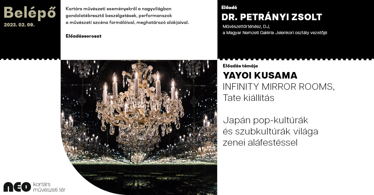 YAYOI KUSAMA: INFINITY MIRROR ROOMS - presentation by art historian Zsolt Petrányi photo
