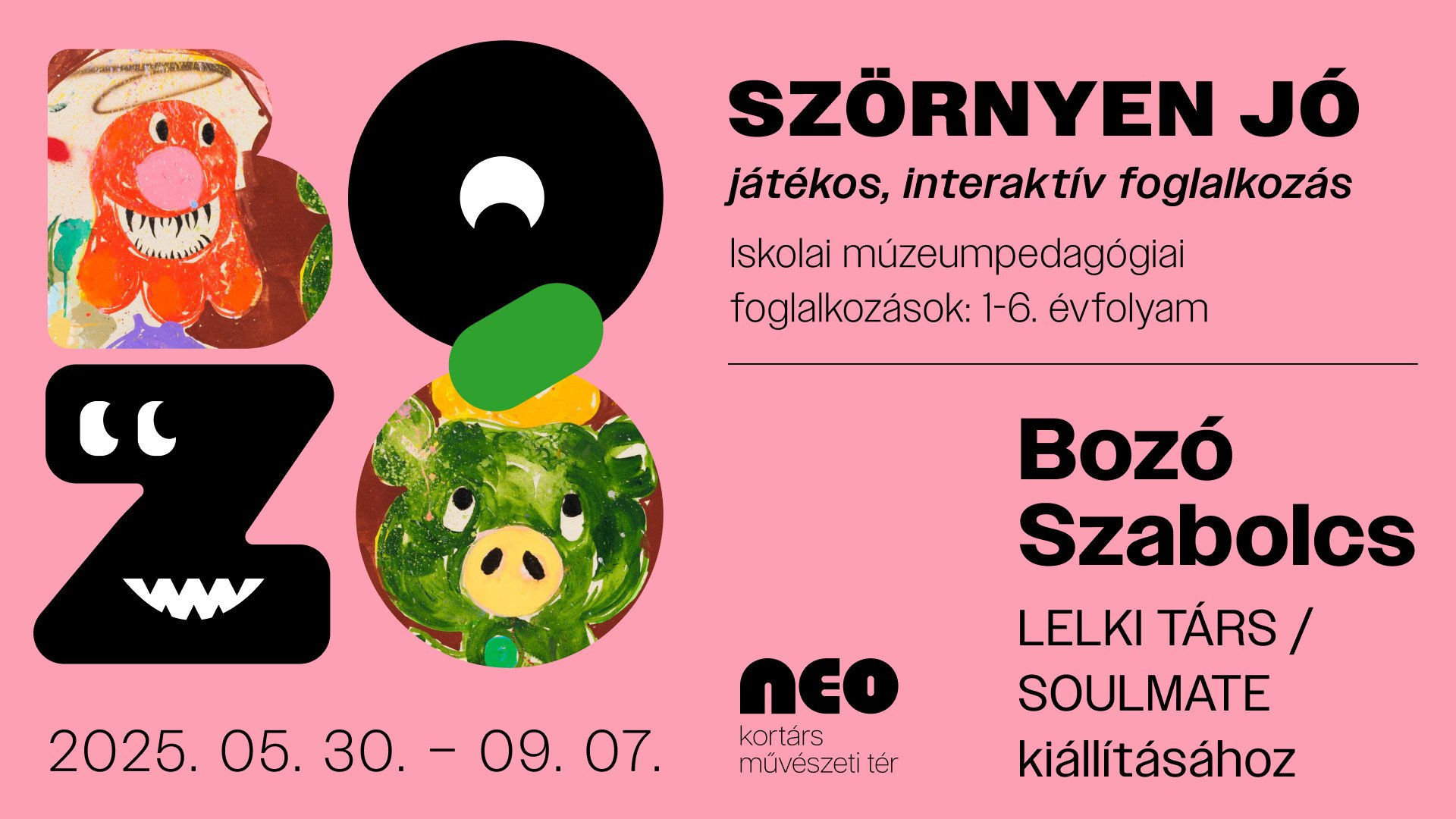 SZÖRNYen jó – játékos, interaktív foglalkozás kép