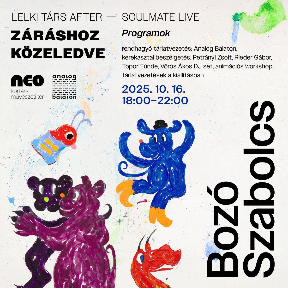 Bozó Szabolcs Lelki társ after | Soulmate Live ZÁRÁSHOZ KÖZELEDVE kép