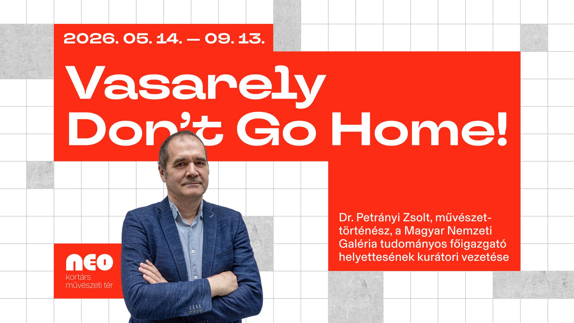 Kurátori tárlatvezetés I VASARELY DON’T GO HOME! kép
