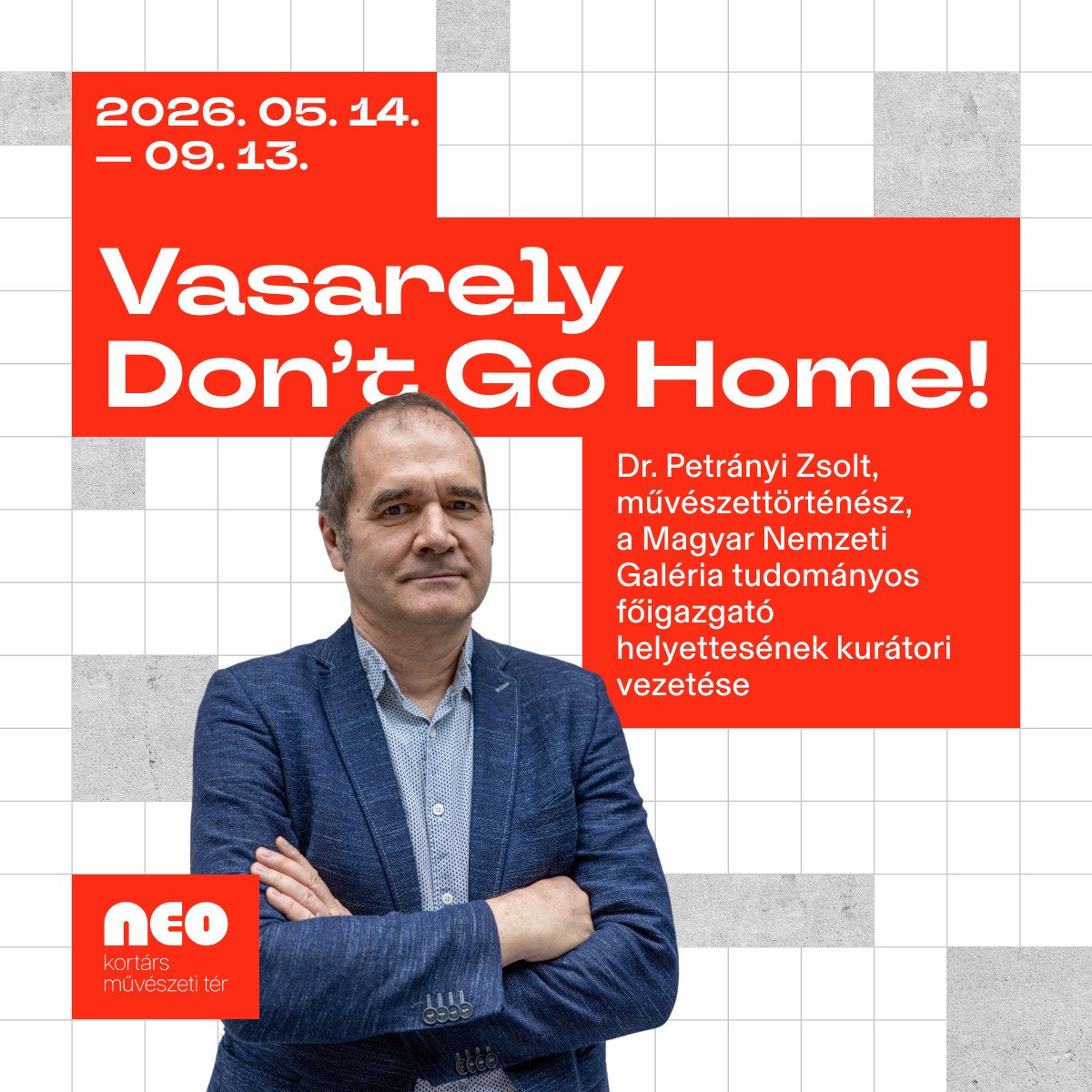 Kurátori tárlatvezetés I VASARELY DON’T GO HOME! kép