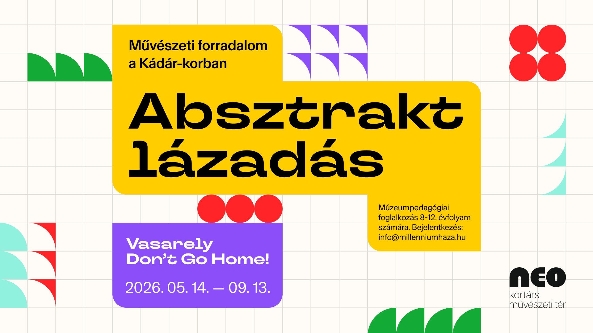 ABSZTRAKT LÁZADÁS  - művészeti forradalom a Kádár-korban kép