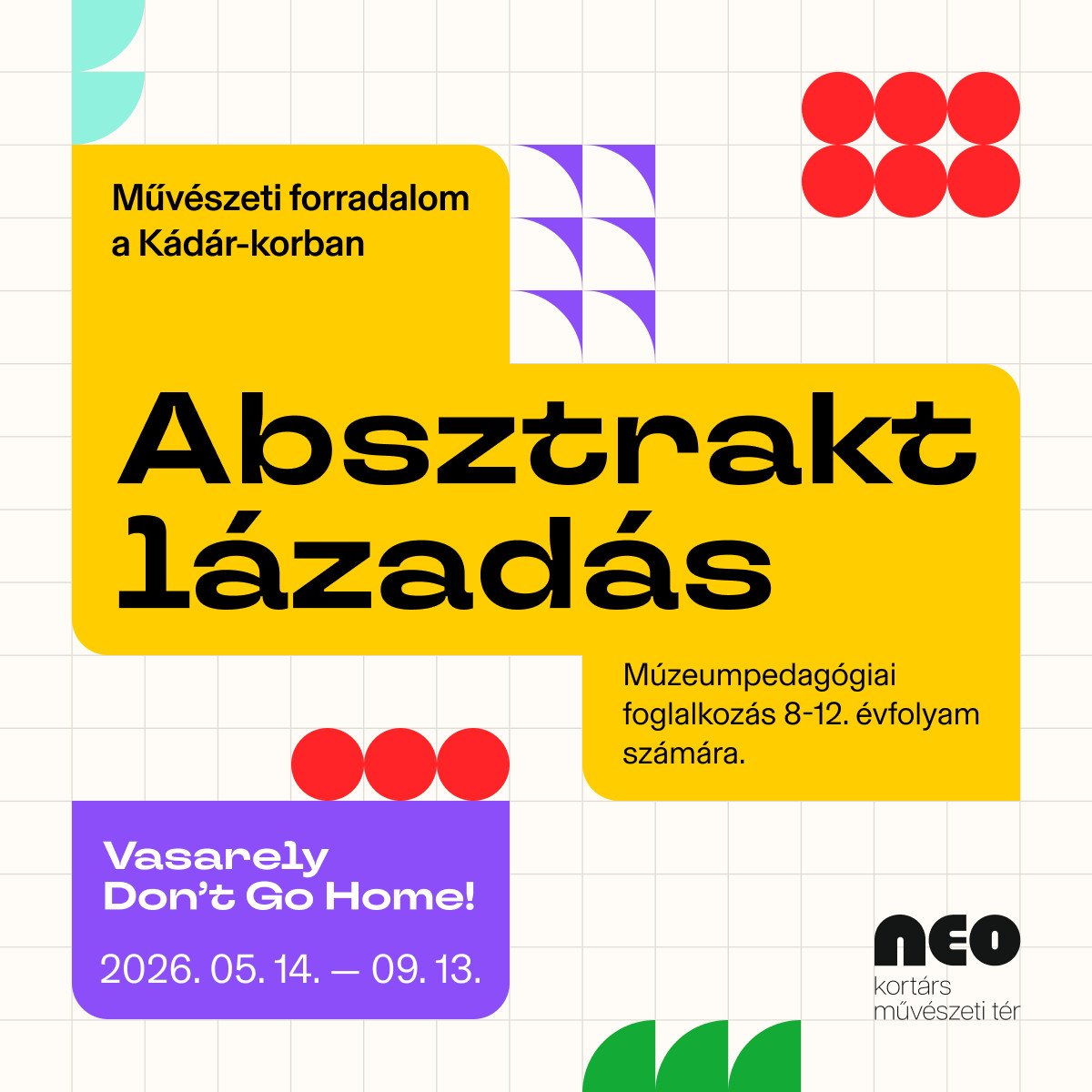 ABSZTRAKT LÁZADÁS  - művészeti forradalom a Kádár-korban kép