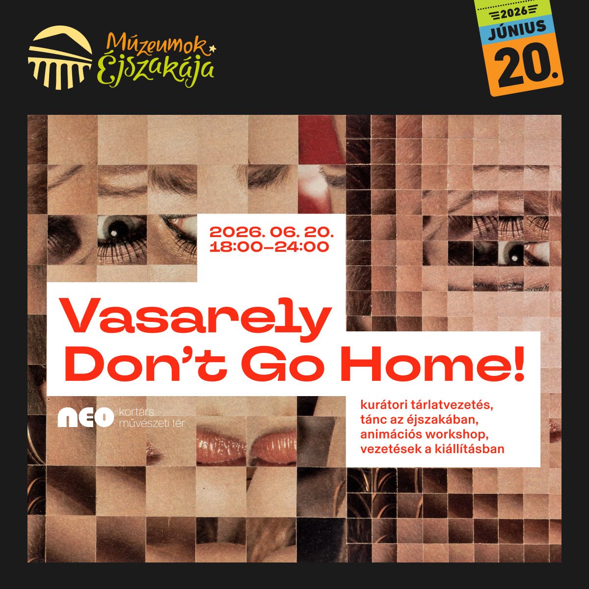 Múzeumok Éjszakája – Vasarely Don’t Go Home! kép