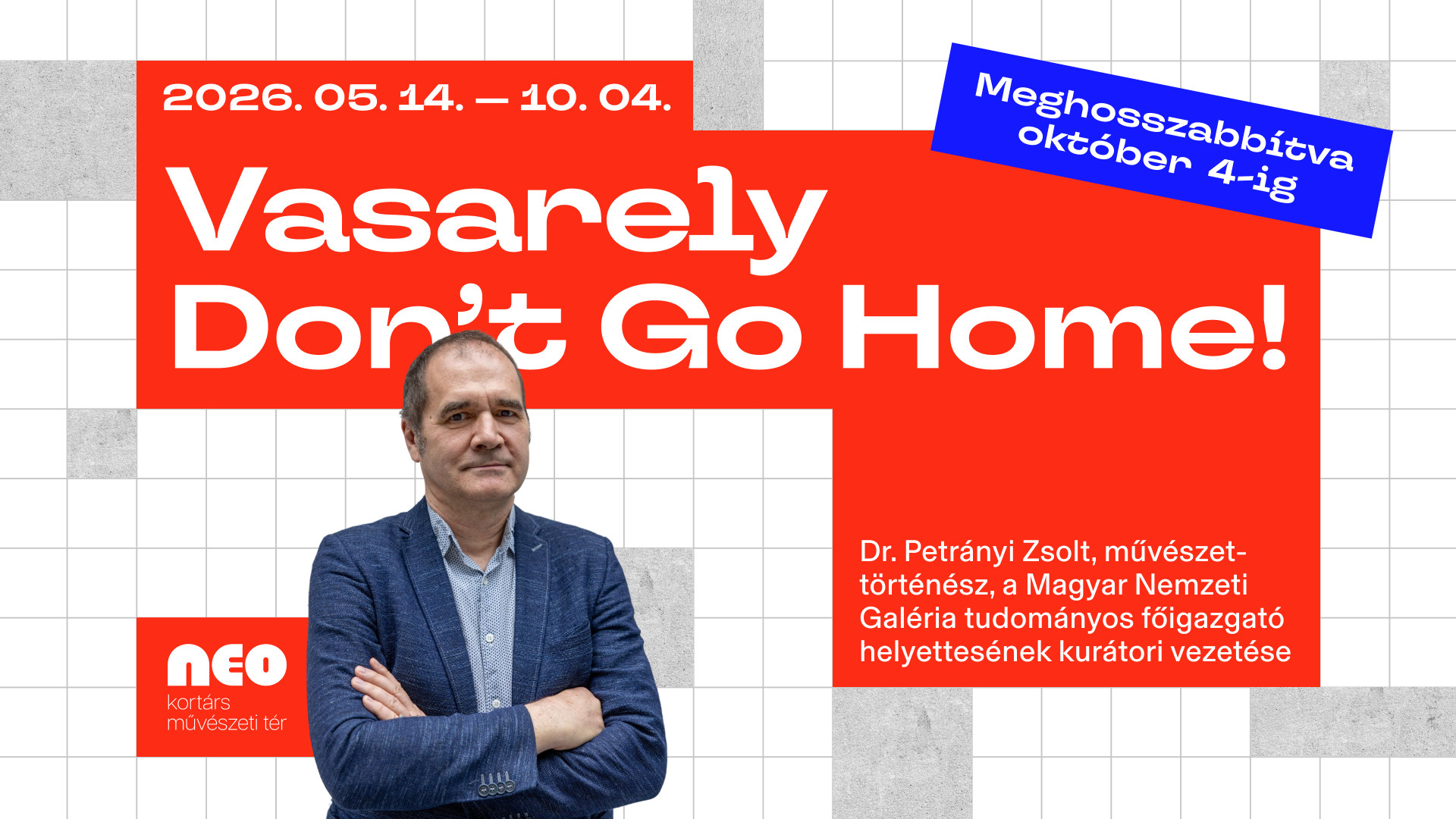 Kurátori tárlatvezetés I VASARELY DON’T GO HOME! kép