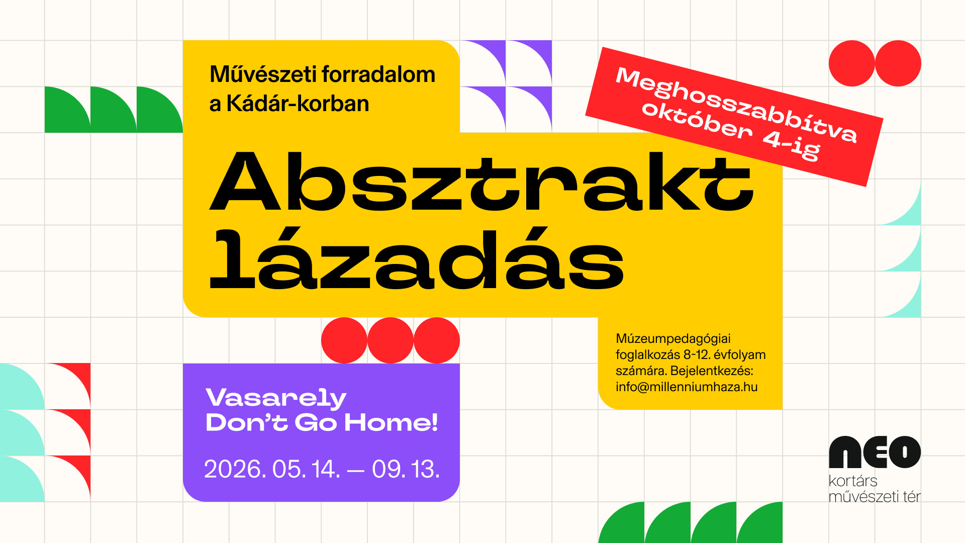 ABSZTRAKT LÁZADÁS  - művészeti forradalom a Kádár-korban kép