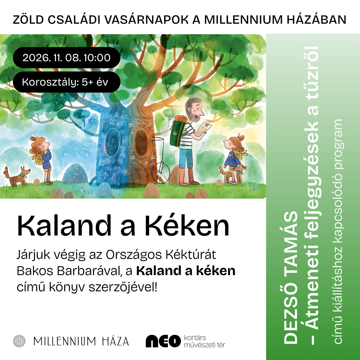 Zöld családi vasárnapok I Kaland a Kéken kép