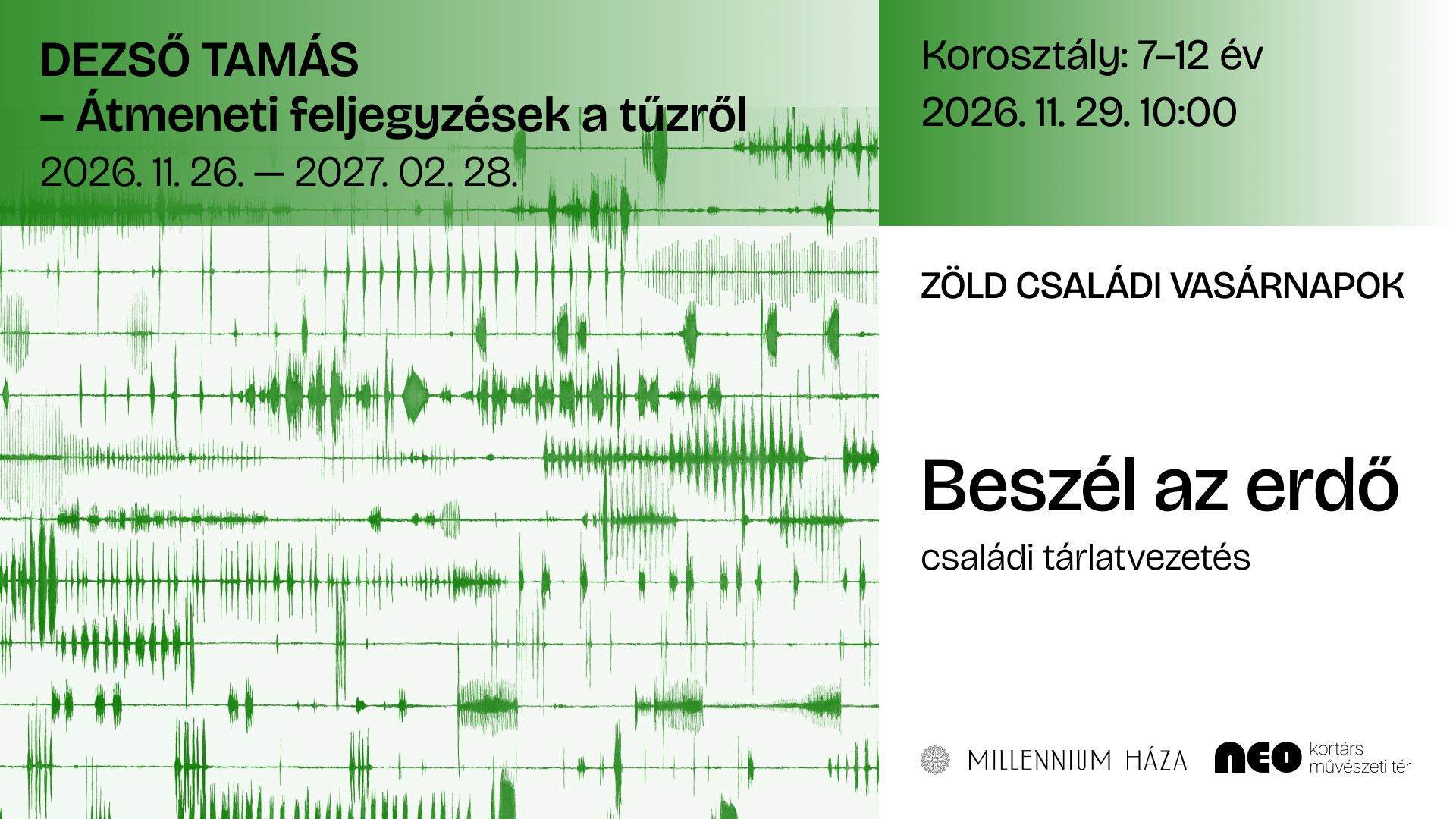 Zöld családi vasárnapok I Beszél az erdő kép