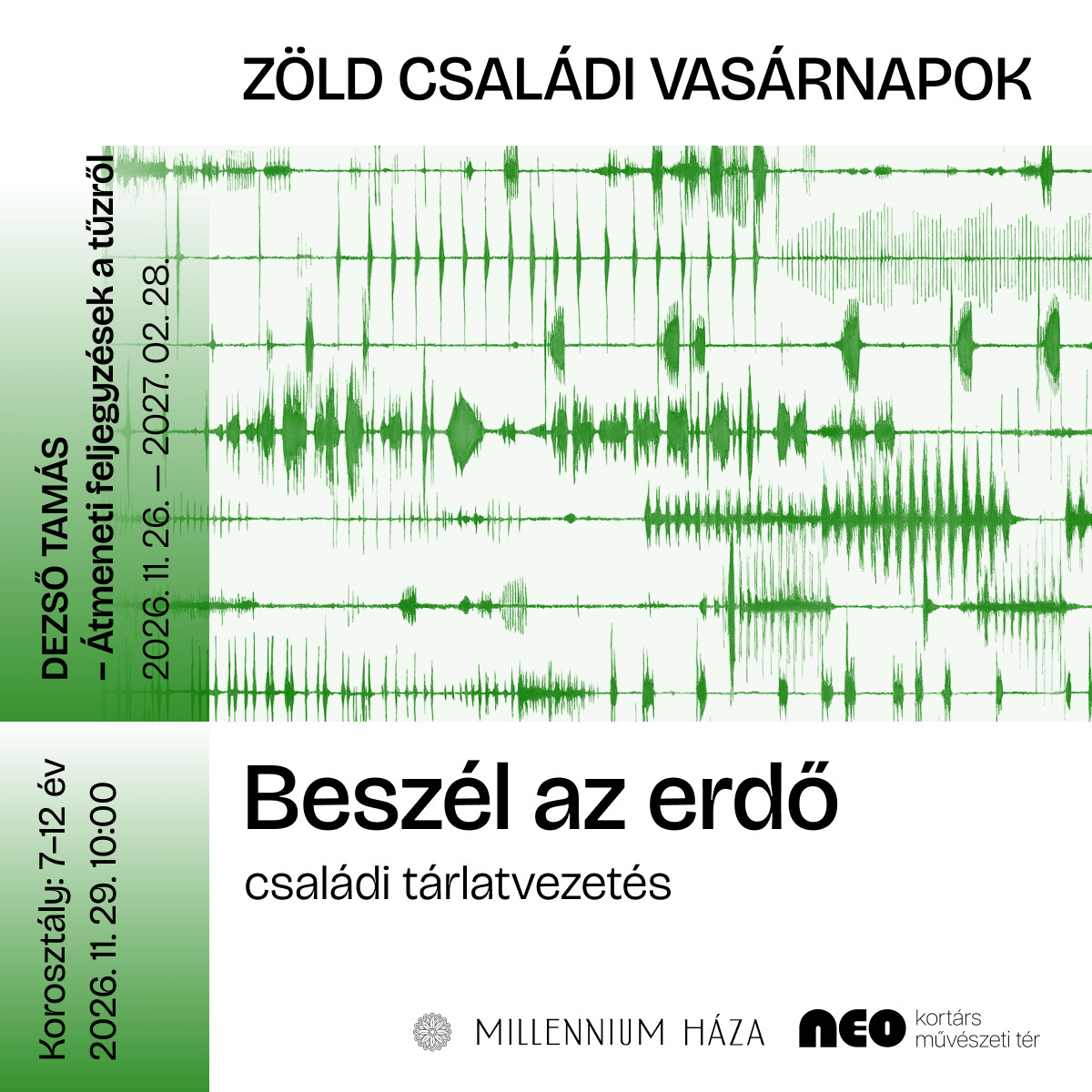 Zöld családi vasárnapok I Beszél az erdő kép